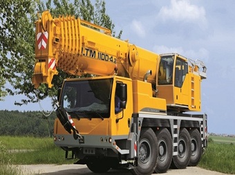 100 тонн Liebherr LTM 1100